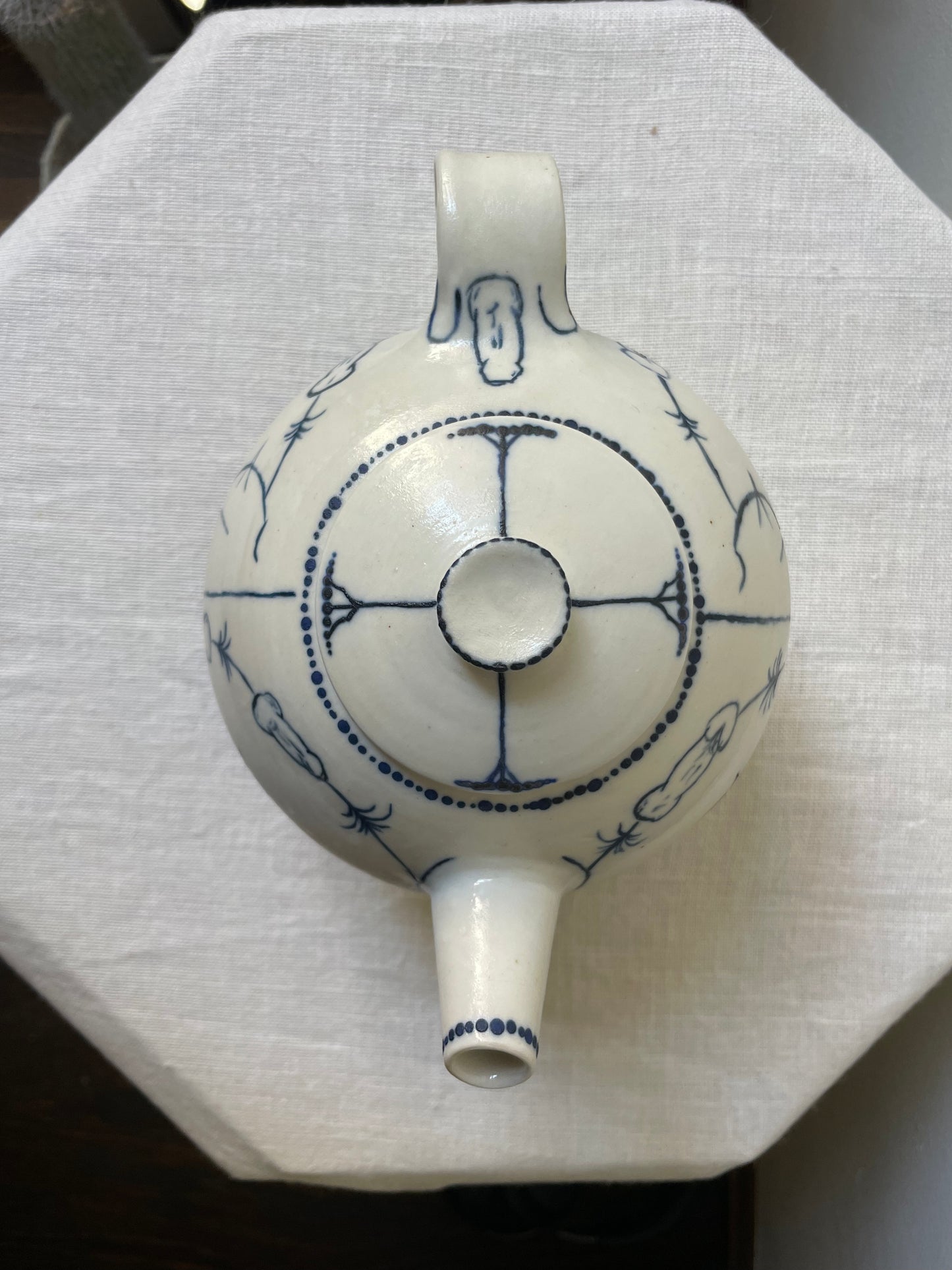 French Porcelain Penis Teapot