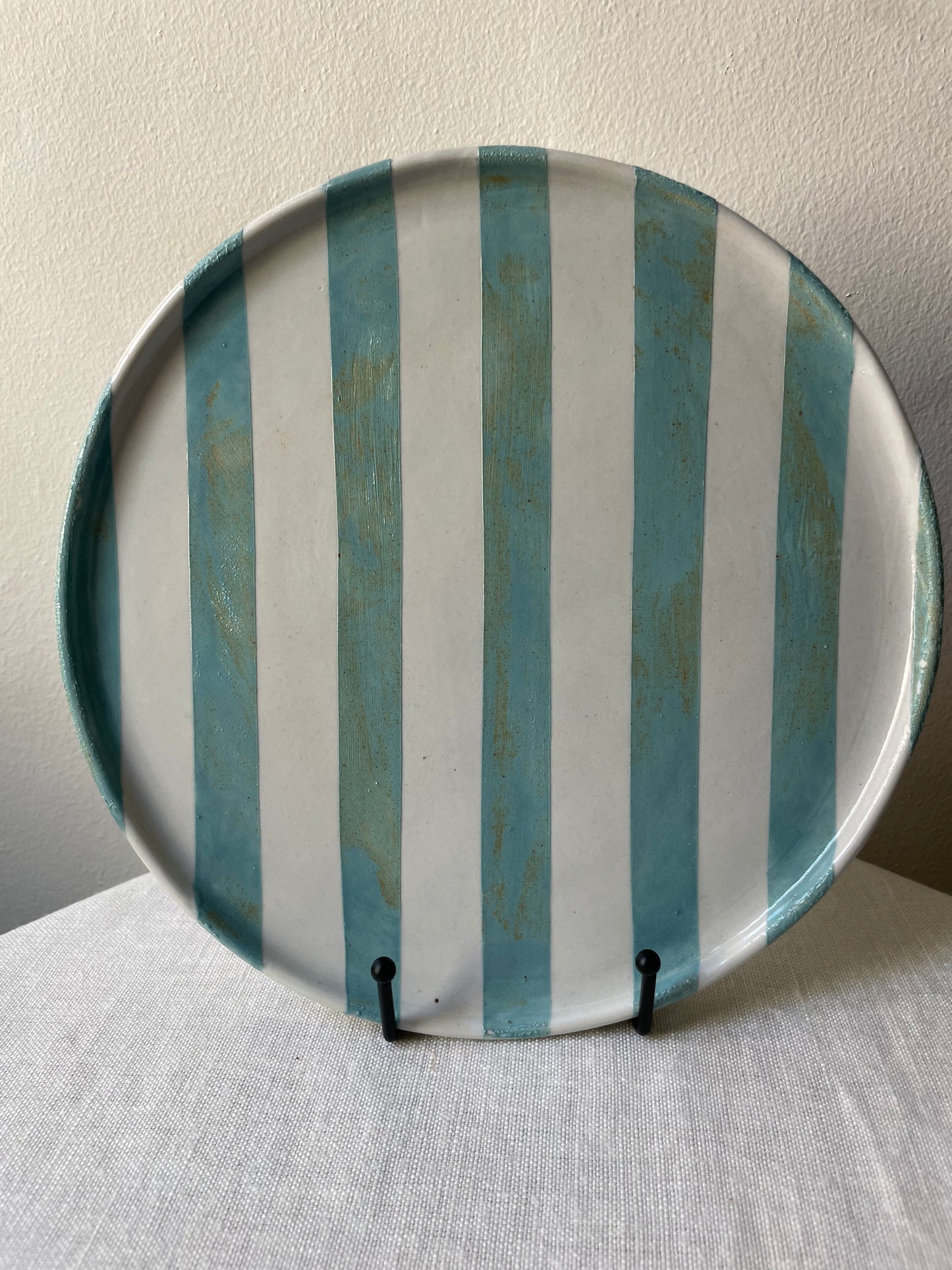 Striped Picnic Dinner Plates