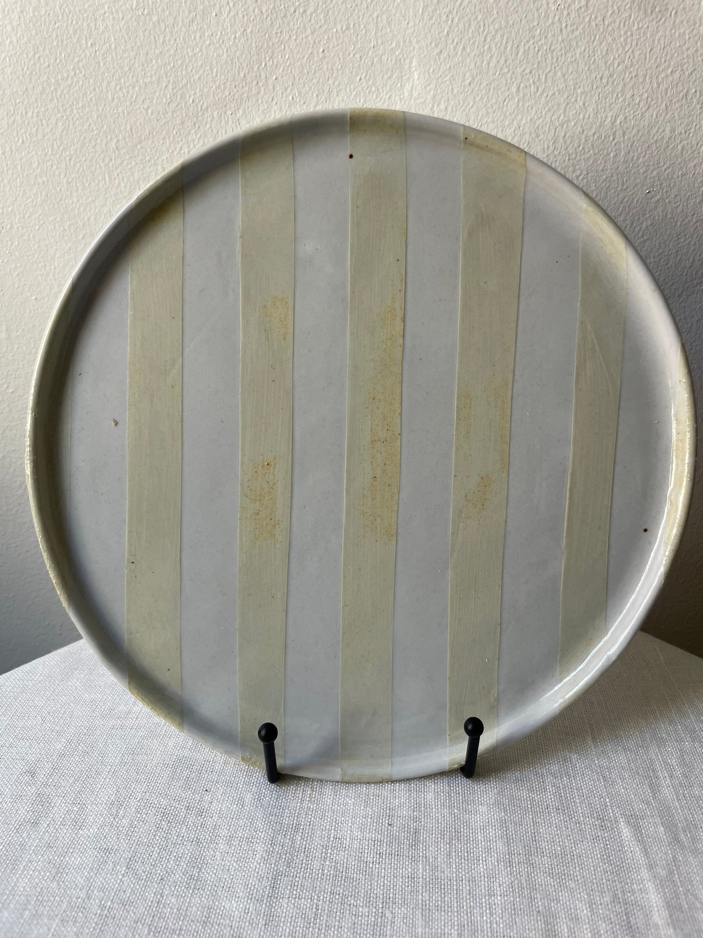 Striped Picnic Dinner Plates